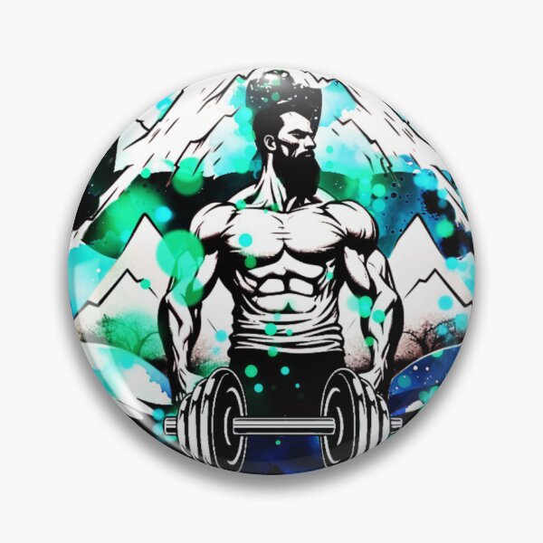 Item preview, Muscles and Mountains designed and sold by DEZINOMANIA.