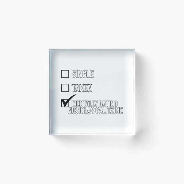 Item preview, Single Taken Mentally Dating Nicholas Galitzine designed and sold by adamel-eonore.