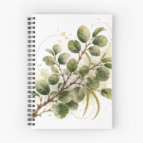 Artikelvorschau, Aliso del Río – Argentinische Botanik | Botanische Aquarellillustration entworfen und verkauft von Esencia Argentina.