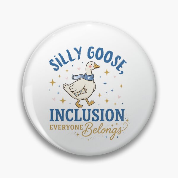 Item preview, Funny Inclusion Goose Sped Teacher Inclusive School Counselor designed and sold by dewey-temika.