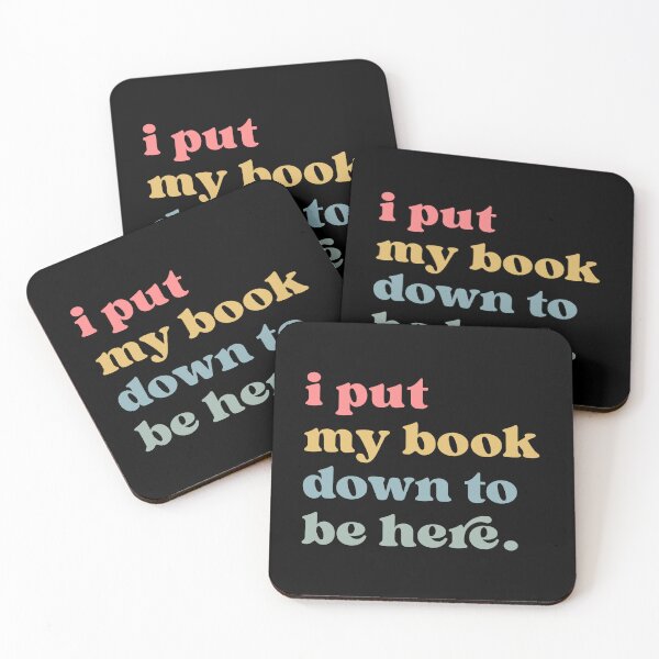 Item preview, I Put My Book Down To Be Here, Book Lovers Club, Book Nerd, Bookworm Gift Librarian, Teacher designed and sold by Quiajia.