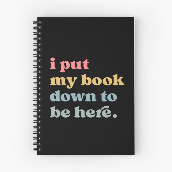 Item preview, I Put My Book Down To Be Here, Book Lovers Club, Book Nerd, Bookworm Gift Librarian, Teacher designed and sold by Quiajia.