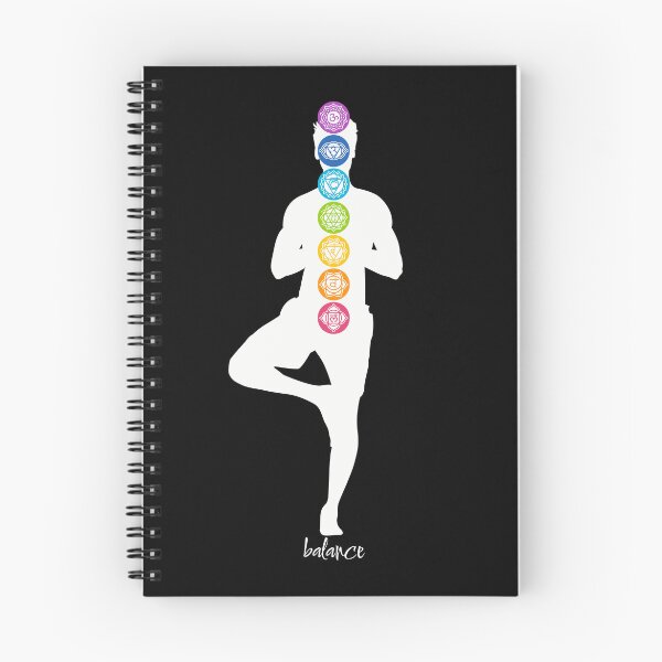 Item preview, Chakra Balance - Male Figure in Tree Yoga Pose designed and sold by TheThankfulTyne.