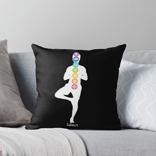 Item preview, Chakra Balance - Male Figure in Tree Yoga Pose designed and sold by TheThankfulTyne.