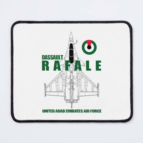 Item preview, Dassault Rafale United Arab Emirates Air Force Technical Blueprint - Black Edition designed and sold by Magazine Combate.