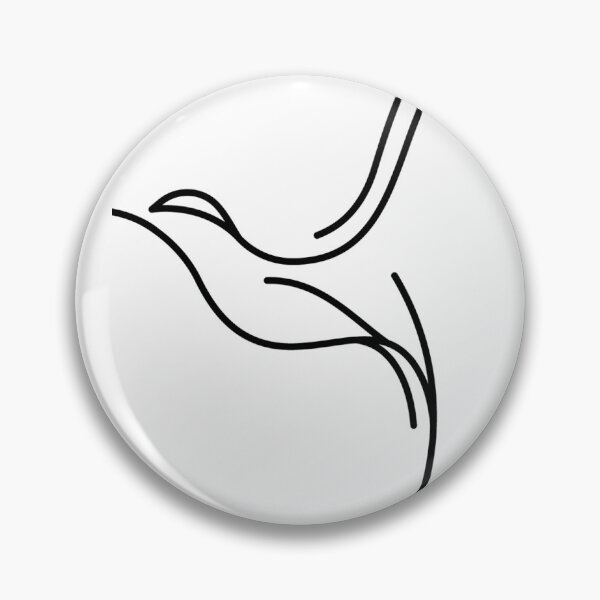 Item preview, Minimalist Swallow Bird Illustration designed and sold by Lenka Draws.