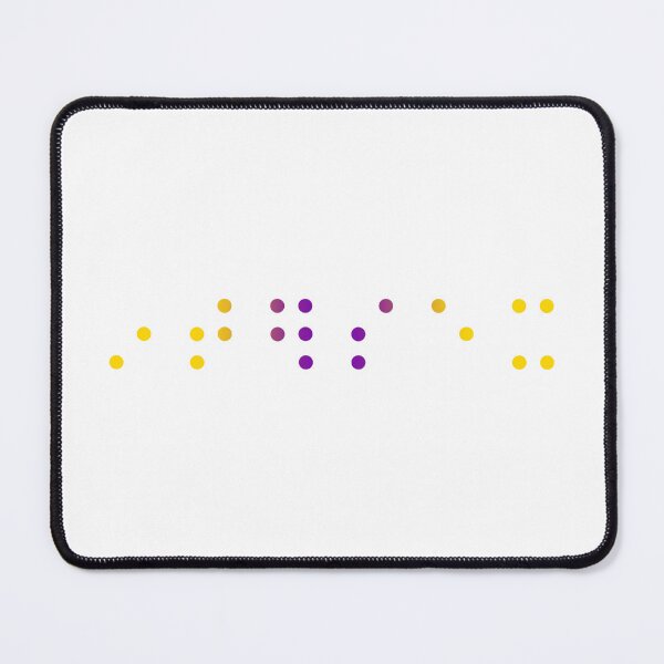 Item preview, intersex contracted braille designed and sold by FreakShop UK.