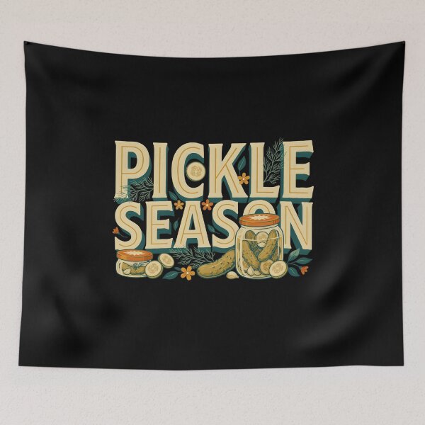 Item preview, Pickle Season T-Shirt, Homemade Pickling Shirt, Canning Season Tee, Gardener Gift, Homestead Shirt, Pickle Lover Gift designed and sold by Daily Mood Tees.