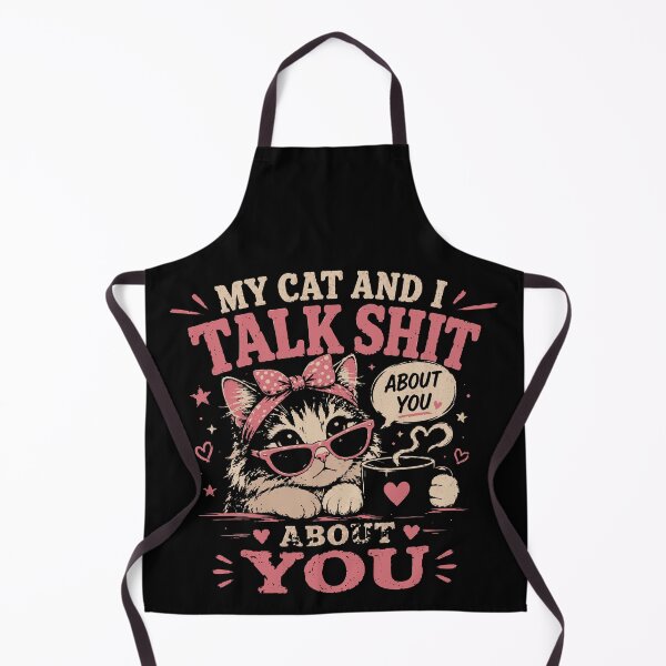 Item preview, My Cat and I Talk Shit About You T-Shirt | Funny Sarcastic Cat Lover Gift designed and sold by Sunday.Supply.