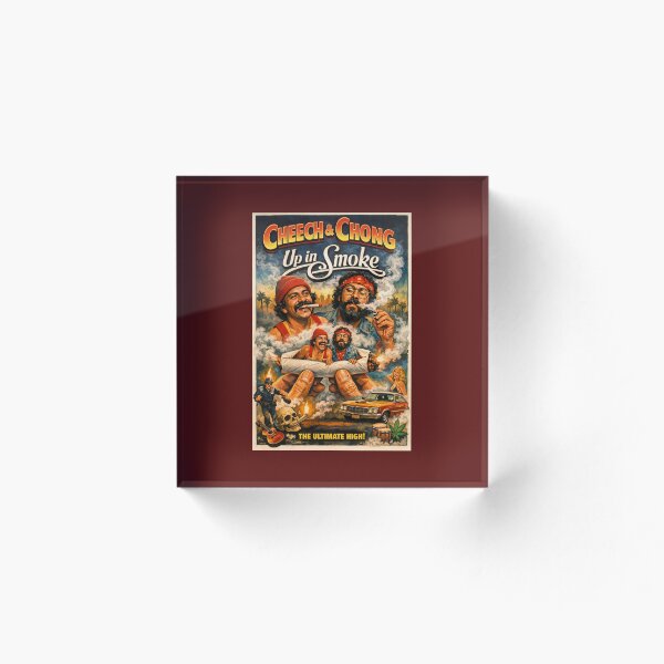Item preview, Póster de Cheech y Chong en Up in Smoke designed and sold by Halifaxartguy.
