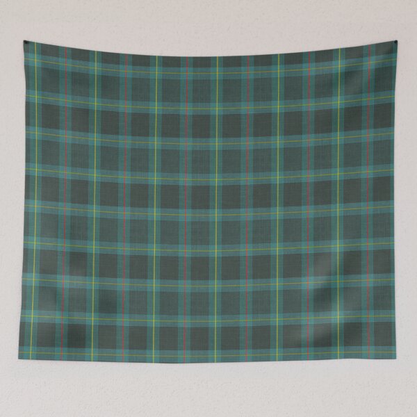Item preview, Classic blue School tartan plaid with faux twill texture designed and sold by Anne Londez Studio.
