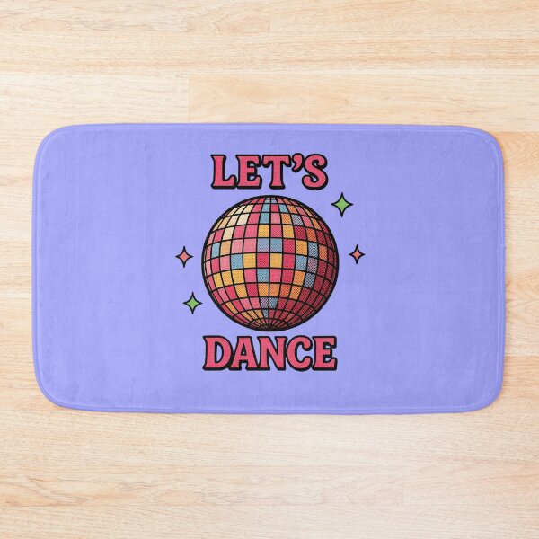 Item preview, Retro Disco Ball Let's Dance 70s Party Vintage designed and sold by creativerooney.