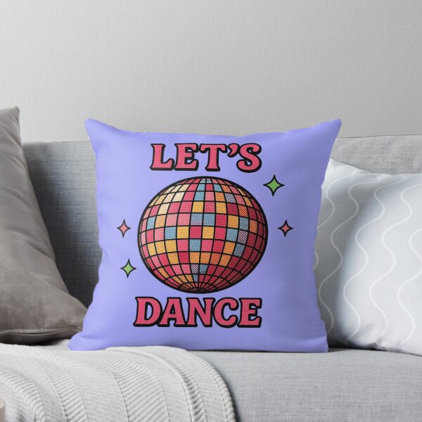 Item preview, Retro Disco Ball Let's Dance 70s Party Vintage designed and sold by creativerooney.