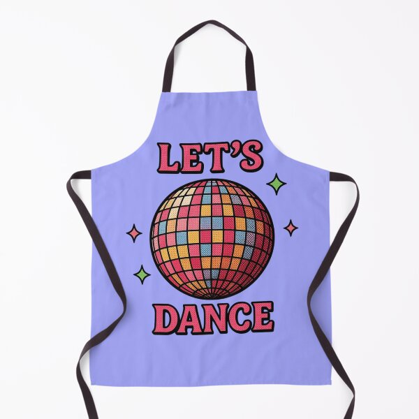 Item preview, Retro Disco Ball Let's Dance 70s Party Vintage designed and sold by creativerooney.