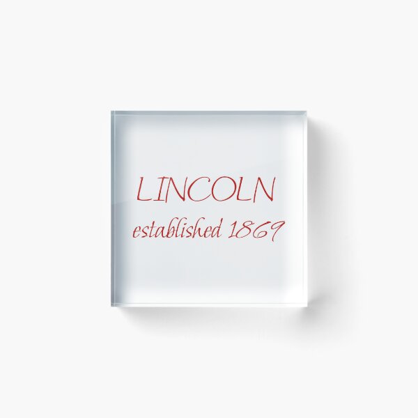 Item preview, LINCOLN ESTABLISHED 1869 designed and sold by binmaster3000.