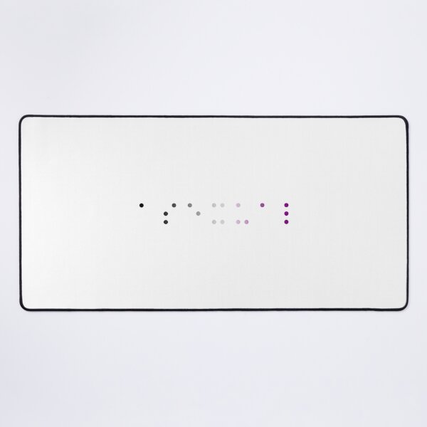 Item preview, asexual braille designed and sold by FreakShop UK.