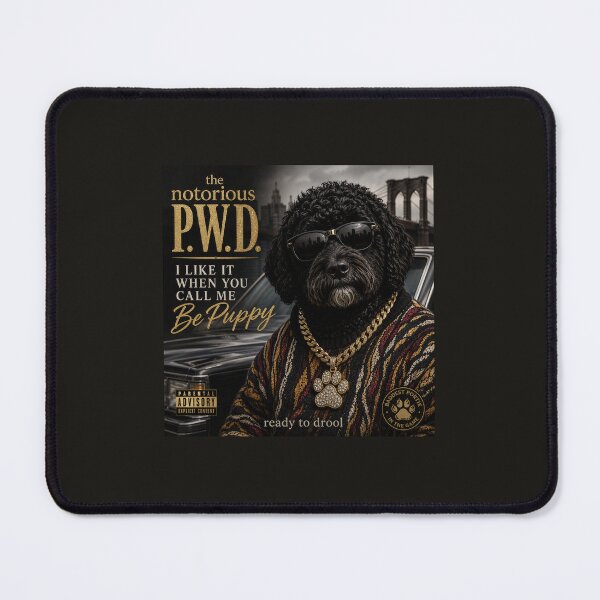 Item preview, Portuguese Water Dog: Notorious PWD designed and sold by PWD-Art-And-Graphics.
