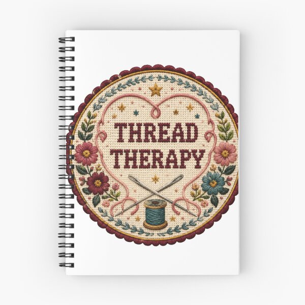 Item preview, Thread Therapy – Retro Needlepoint and Embroidery Art designed and sold by Tobull.