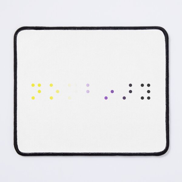 Item preview, nonbinary contracted braille designed and sold by FreakShop UK.