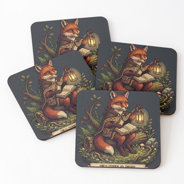 Item preview, Philosopher Fox – Wise Forest Pixel Art designed and sold by Arobinoz.