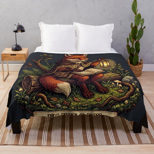 Item preview, Philosopher Fox – Wise Forest Pixel Art designed and sold by Arobinoz.