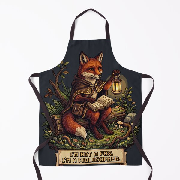 Item preview, Philosopher Fox – Wise Forest Pixel Art designed and sold by Arobinoz.