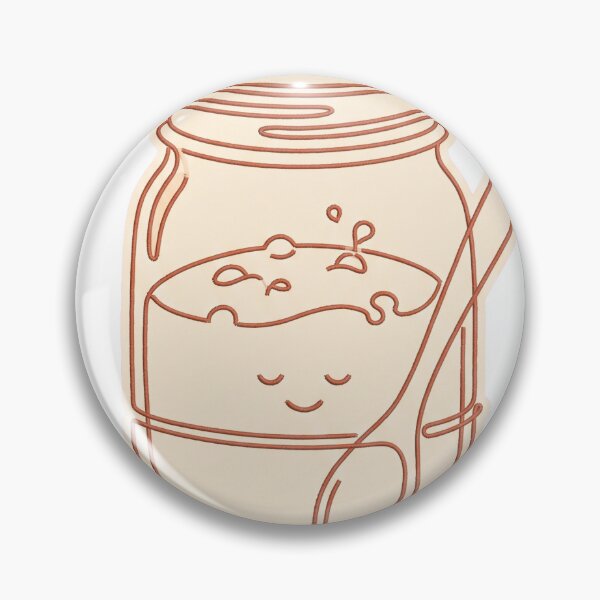 Item preview, Sourdough Starter Single-Line Embroidery Style Art designed and sold by Ninjacatoff.