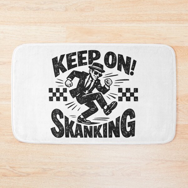 Item preview, Keep On Skanking designed and sold by RudeBeatCo.