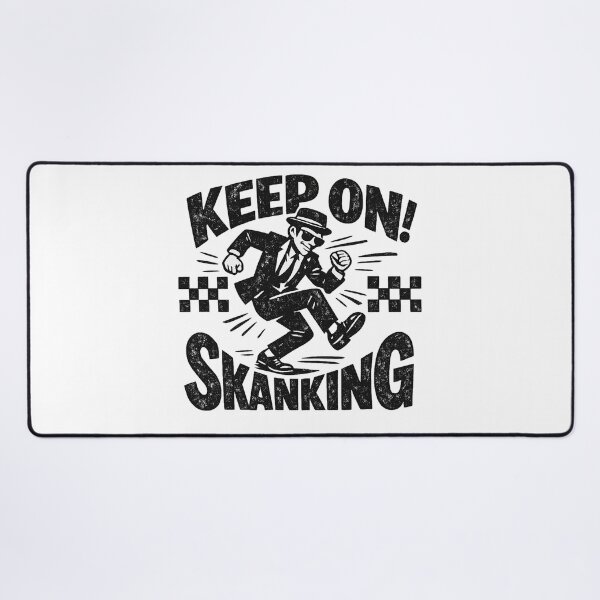 Item preview, Keep On Skanking designed and sold by RudeBeatCo.