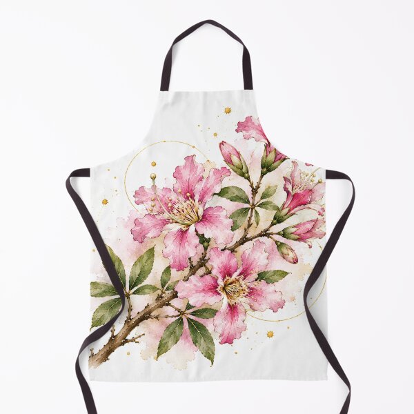 Item preview, Flor del Palo Borracho II – Argentine Botanical Illustration in Watercolor designed and sold by Esencia Argentina.