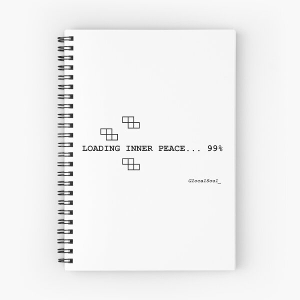 Item preview, Loading Inner Peace 99% – Tipografia Glitch designed and sold by GlocalDialeto.