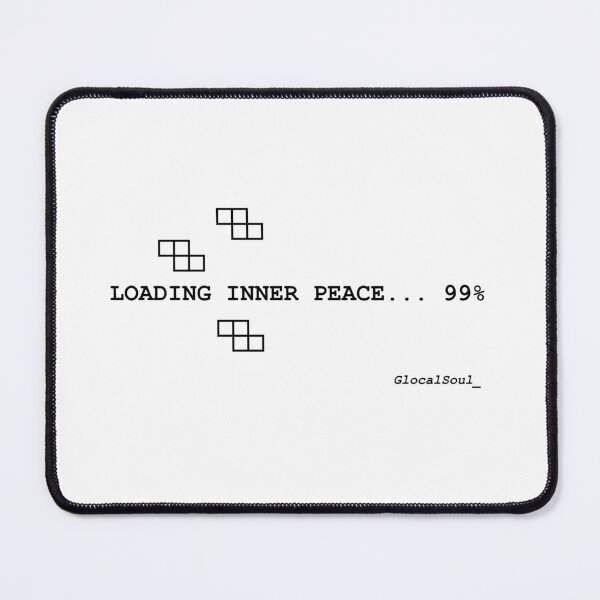 Item preview, Loading Inner Peace 99% – Tipografia Glitch designed and sold by GlocalDialeto.