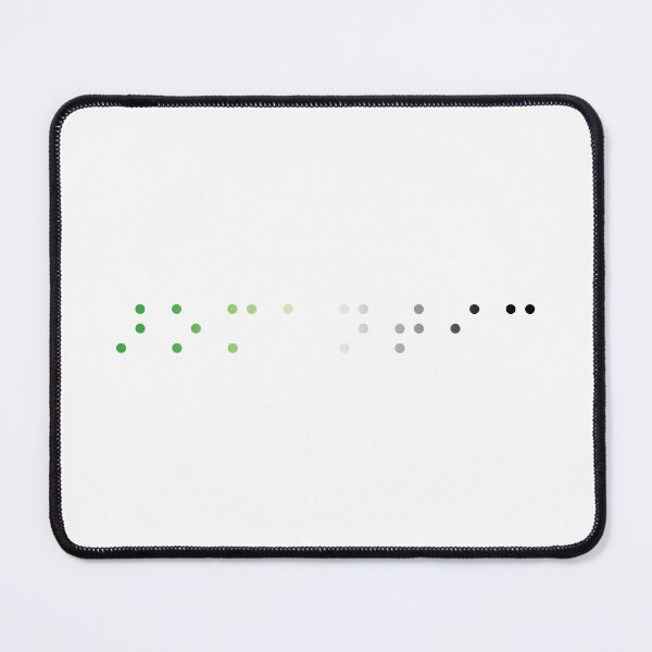 Item preview, aromantic contracted braille designed and sold by FreakShop UK.