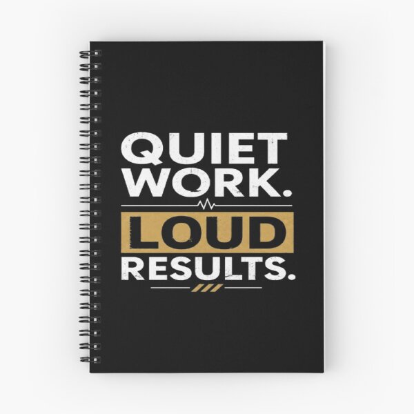 Item preview, Quiet Work Loud Results Minimal Typography T-Shirt | Productivity Motivation Quote | Modern Minimalist Design designed and sold by v6ziix.