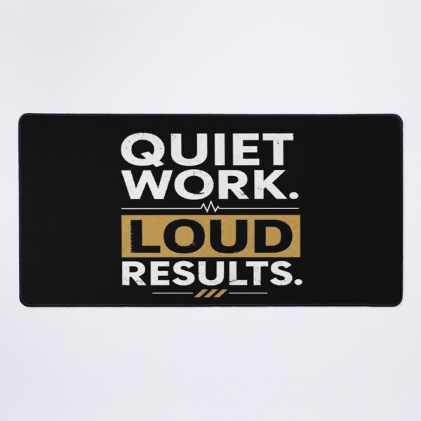 Item preview, Quiet Work Loud Results Minimal Typography T-Shirt | Productivity Motivation Quote | Modern Minimalist Design designed and sold by v6ziix.