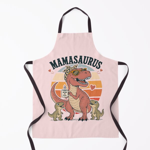 Item preview, Mamasaurus T Rex Mom Dinosaur Vintage Retro graphics designed and sold by CamaleonDesigns.