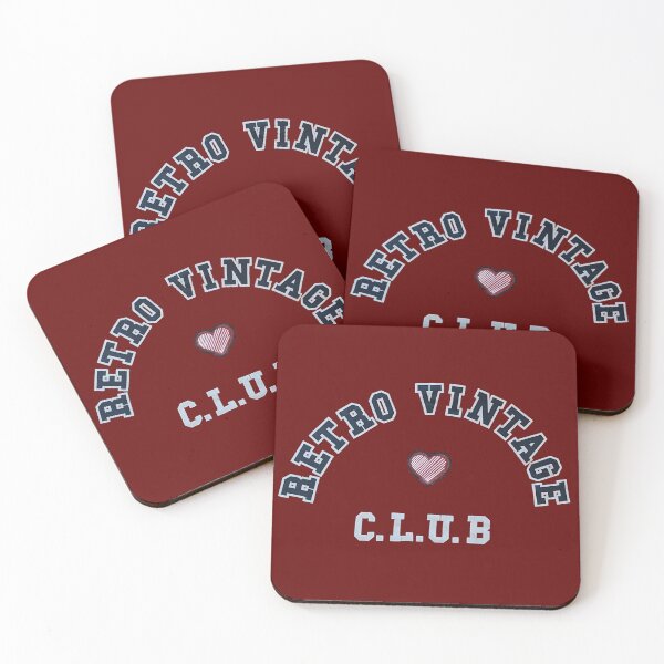Item preview, Retro Vintage Club Varsity Lettering Athletic Heart Graphic designed and sold by Tokraz-art.