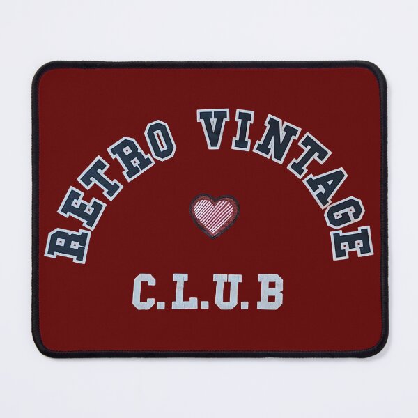Item preview, Retro Vintage Club Varsity Lettering Athletic Heart Graphic designed and sold by Tokraz-art.