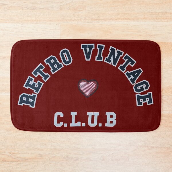 Item preview, Retro Vintage Club Varsity Lettering Athletic Heart Graphic designed and sold by Tokraz-art.