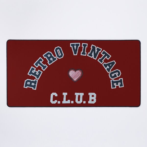 Item preview, Retro Vintage Club Varsity Lettering Athletic Heart Graphic designed and sold by Tokraz-art.