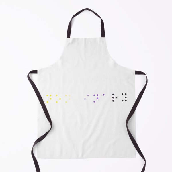 Item preview, nonbinary braille designed and sold by FreakShop UK.