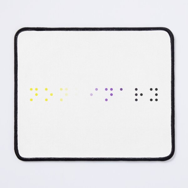 Item preview, nonbinary braille designed and sold by FreakShop UK.