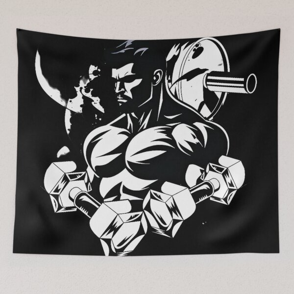 Item preview, Muscles of Iron designed and sold by DEZINOMANIA.