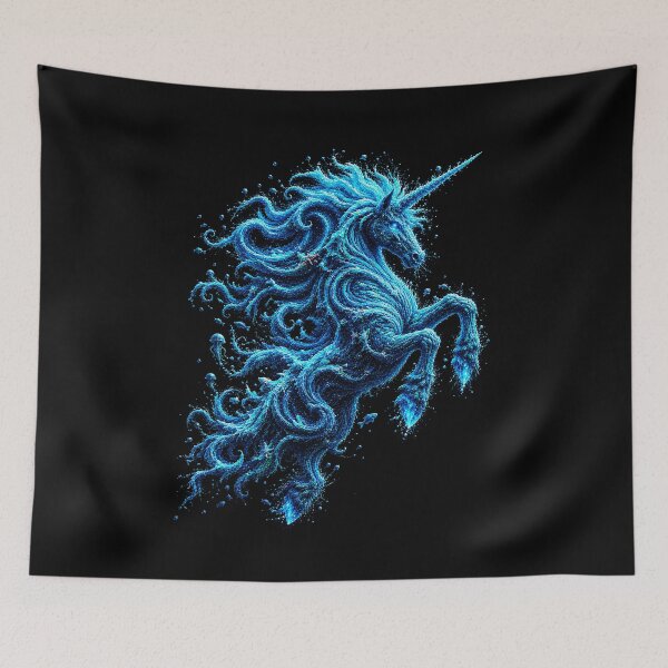Item preview, ✨⚡ ELEMENTAL UNICORNS COLLECTION - OCEAN designed and sold by WheelieGdArt.