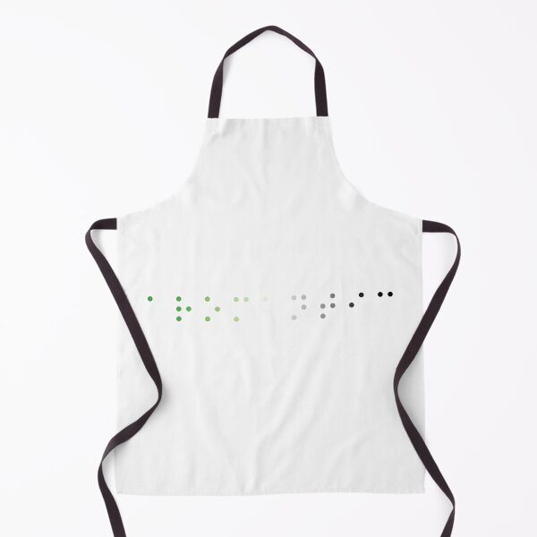 Item preview, aromantic braille designed and sold by FreakShop UK.