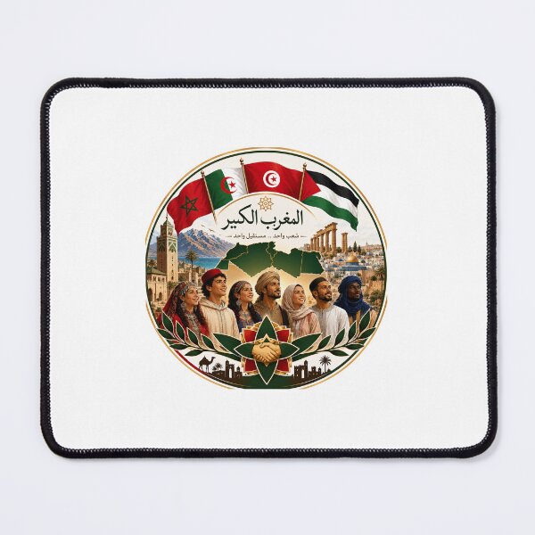 Item preview, Emblem of the Union of the Greater Maghreb designed and sold by EverydayGhosts.