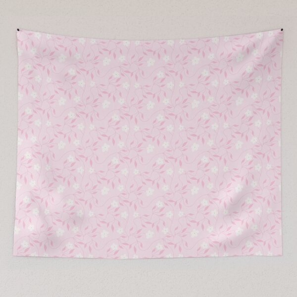Item preview, Pastel Pink Meadow Blossoms designed and sold by jamsketches.