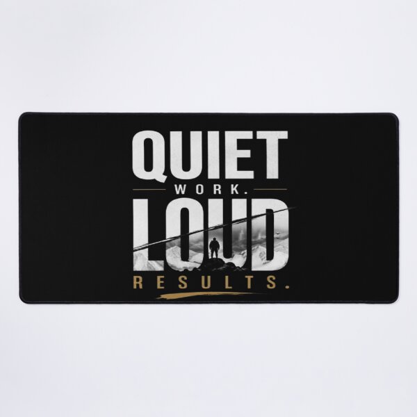Item preview, Quiet Work Loud Results Minimal Typography T-Shirt Productivity Motivation Quote | Modern Minimalist Design designed and sold by v6ziix.