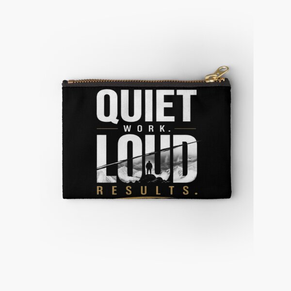 Item preview, Quiet Work Loud Results Minimal Typography T-Shirt  Productivity Motivation Quote | Modern Minimalist Design designed and sold by v6ziix.