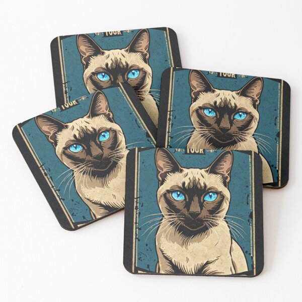 Item preview, Art - Stylized Domestic Cat, Vintage Promotional Poster designed and sold by World-Pets.